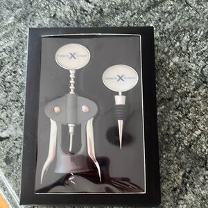 Wine bottle opener and cork celebrity cruisers nwt